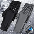 Pack of 3 Best-Offer 🤩 Premium-Quality High-Stretch Lycra Pants (Black, Grey And Dark Blue)