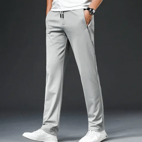 Pack of 3 Best-Offer 🤩 Premium-Quality High-Stretch Lycra Pants (Black, Grey And Dark Blue)