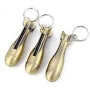 3-in-1 Premium Metal Fire Starter Keychain | Windproof Waterproof Refillable Lighter | BUY 1 GET 1