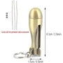 3-in-1 Premium Metal Fire Starter Keychain | Windproof Waterproof Refillable Lighter | BUY 1 GET 1