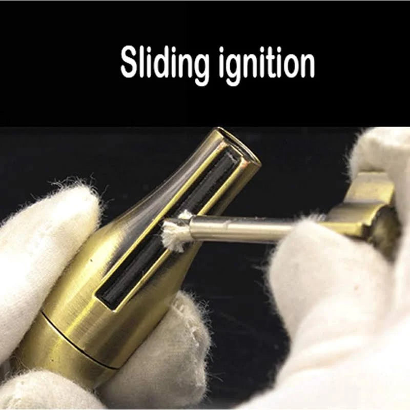 3-in-1 Premium Metal Fire Starter Keychain | Windproof Waterproof Refillable Lighter | BUY 1 GET 1