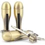 3-in-1 Premium Metal Fire Starter Keychain | Windproof Waterproof Refillable Lighter | BUY 1 GET 1